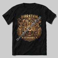 Tričko s potiskem Vibration – Resilience (zlatá edice)