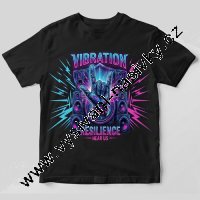 Tričko s potiskem Vibration – Resilience