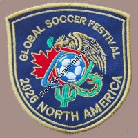 Vyšívaná nášivka GLOBAL SOCCER FESTIVAL 2026