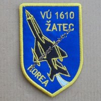Nášivka VÚ 1610 Žatec Korea 11. stíhací letecký pluk Nášivka VÚ 1610 Žatec Korea 11. stíhací letecký pluk