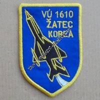 Nášivka VÚ 1610 Žatec Korea 11. stíhací letecký pluk Nášivka VÚ 1610 Žatec Korea 11. stíhací letecký pluk