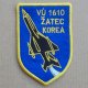 Nášivka VÚ 1610 Žatec Korea 11. stíhací letecký pluk