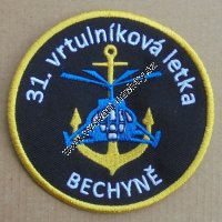 Nášivka 31. vrtulníková letka Bechyně Nášivka 31. vrtulníková letka Bechyně