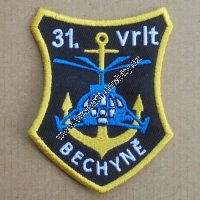 Nášivka 31. vrtulníková letka Bechyně Nášivka 31. vrtulníková letka Bechyně