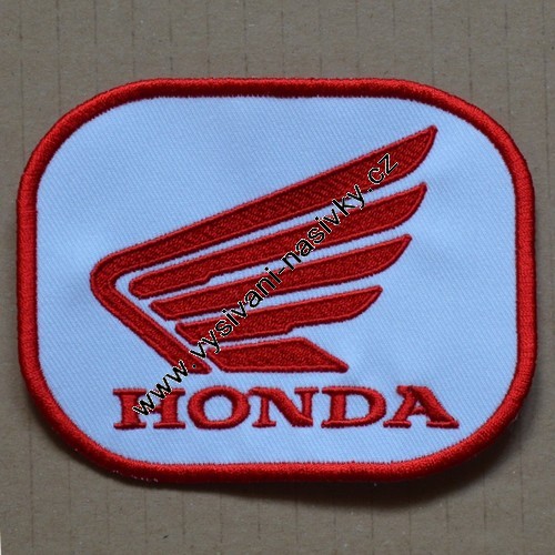 Vyšívaná nášivka Honda - Kliknutím na obrázek zavřete