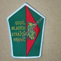 Nášivka Pohraničníci Oddíl mladých strážců hranic