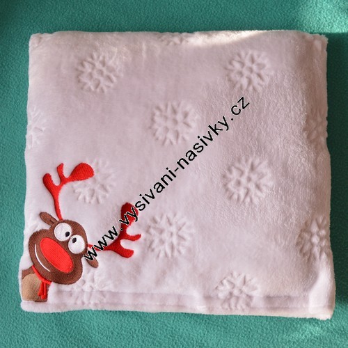 Polštář s výšivkou SOB RUDOLF - Kliknutím na obrázek zavřete